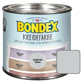 Bondex Kreidefarbe Sanftes Grau 0,5 l