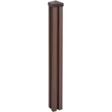 MCW Zaunpfahl 98 x 0 cm Braun/WPC