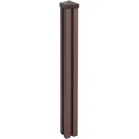 MCW Zaunpfahl 98 x 0 cm Braun/WPC