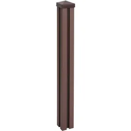 MCW Zaunpfahl 98 x 0 cm Braun/WPC