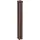 MCW Zaunpfahl 98 x 0 cm Braun/WPC