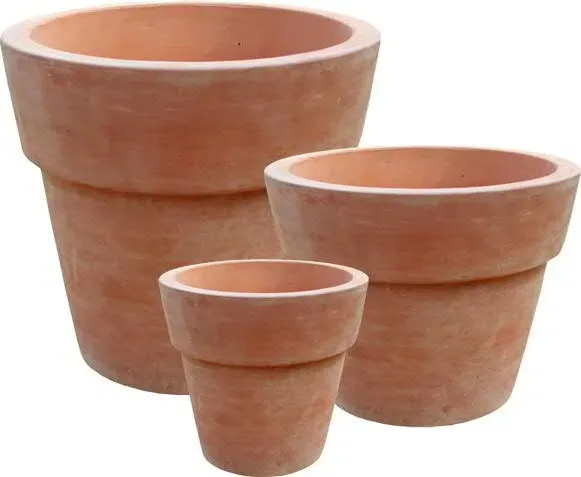Kübel Tasu - 3er Set - Terrakotta