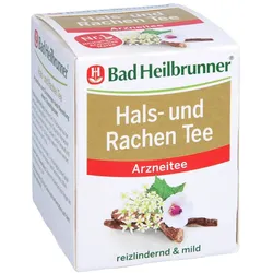 BAD Heilbrunner Hals- und Rachen Tee Fil 8X1,75 g