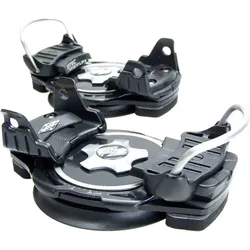 Snowboard Alpin Plattenbindung INTEC TITANFLEX Black Step-In-Bindung schwarz M