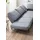 Candy Ecksofa Kairo Polyester L-Form 3-Sitzer Blau