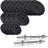 ScSPORTS ScSPORTS® Kurzhantel Set 60 kg 30mm Kurzhantelset Gusseisen Hantelset Gewichte
