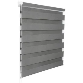 Woltu Doppelrollo 85 x 150 cm grau