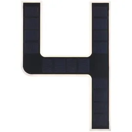 Paulmann Hausnummernleuchte Solar 4 Schwarz