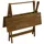DEGAMO Bahia Gartentisch 90 x 60 x 73,5 cm Braun