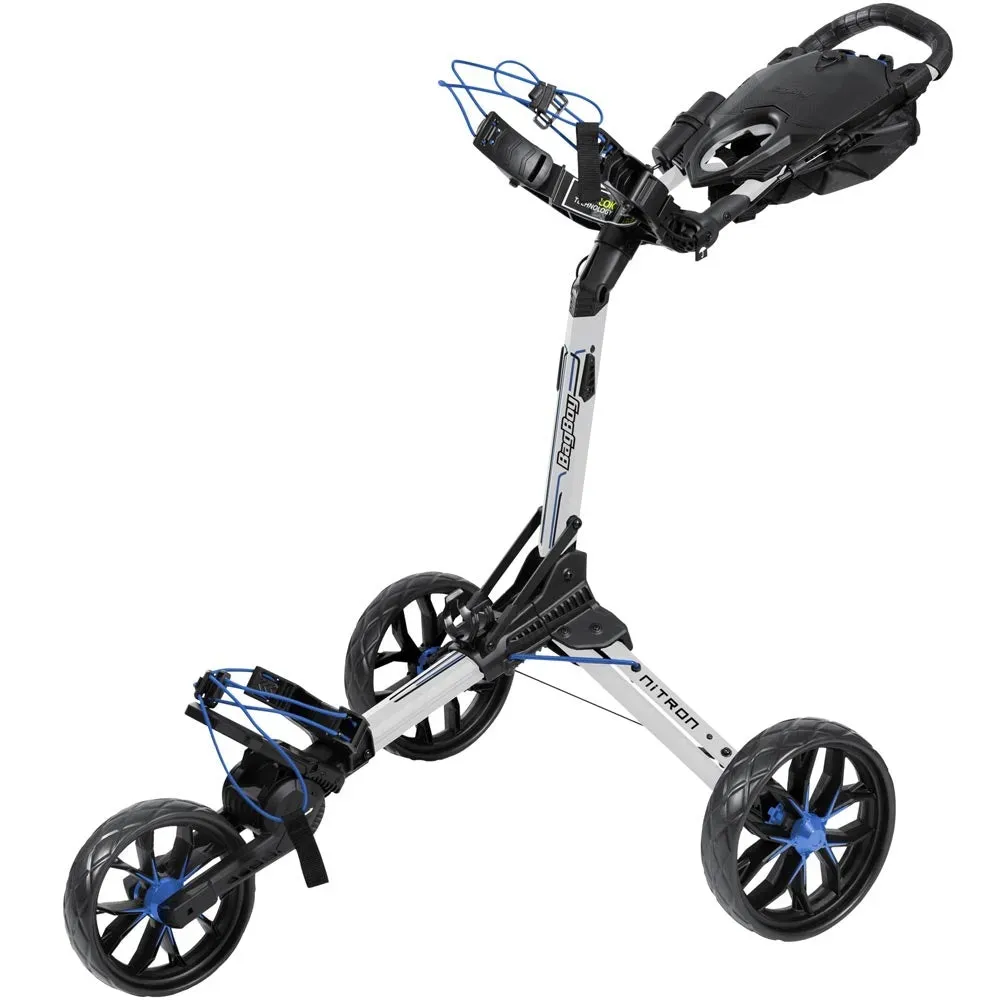 Bag Boy Nitron Golftrolley - white/cobalt