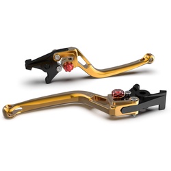 LSL Bremshebel BOW R53R, gold/rot, rot