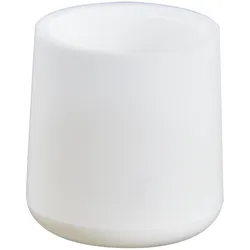 WAGNER Kappen für Stahlrohr rund 4tlg. - Ø 16/20 x 21 mm, Abrieb 4 mm, Kunststoff weiß - 15061799