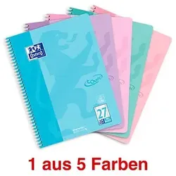 OXFORD Collegeblock TOUCH liniert mit Rand DIN A4 mit Rand