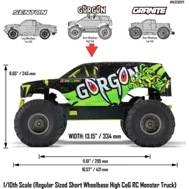 Arrma Monster Truck 1:10 Gelb