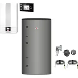Wolf CGB-2-14 14kW Gas-Brennwerttherme mit Speicher BSH-1000, BM-2, Aufputz