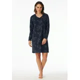 SCHIESSER Uncover Nachthemd Blau 44