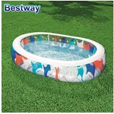 BESTWAY Pool Elliptic Planschbecken 229 x 152 x 51 cm (54066)