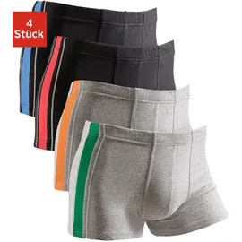 Authentic Underwear Boxershorts grau 7 4er Pack