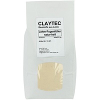 CLAYTEC Lehm-Fugenfüller, natur-hell - 1,5 kg