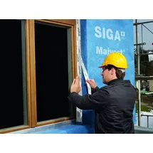 SIGA IMPULSIVE DYNAMIK Wigluv 20/40 einseitig stark klebendes Band für Anschluss an Fenster- und Türrahmen 60 mm x 25 m