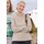 GOLDNER Kurzgröße: Langarm Melange Jersey-Oberteil in beige, | Gr.: 23