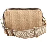 ABRO Kaia Umhängetasche Baumwolle/Synthetik Beige
