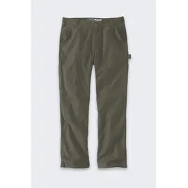 CARHARTT Straight Dungaree Grün W38/L34