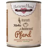 alexandra herrmann & philipp brada gbr Herzenshund Pferd mit Bio-Kürbis 6 x 800 g
