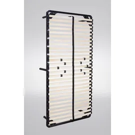 i-flair Futonbett 100 x 200 cm Schwarz