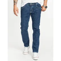 Rock Creek Regular Fit Stonewashed Blau W38/L30
