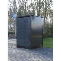 SRM Design 1 Mülltonnenbox Modell No.1 Anthrazit komplett RAL7016