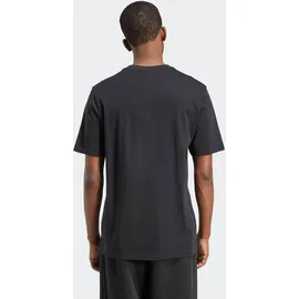 adidas T-Shirt ADIDAS ORIGINALS "TREFOIL T-SHIRT", Herren, Gr. S, pink (schwarz, lucid pink), Obermaterial: 100% Baumwolle, normal, Rundhals, Shirts T-Shirt, reguläre Passform, Kurzarm, aus Baumwolle