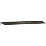 vidaXL Türvordach 350 x 80 cm schwarz