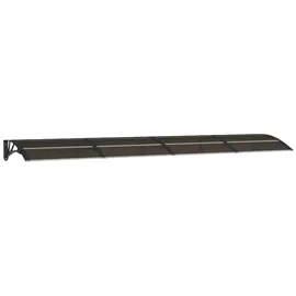 vidaXL Türvordach 350 x 80 cm schwarz