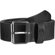 Fjällräven Singi Gürtel Leder schwarz/grau 85