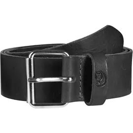 Fjällräven Singi Gürtel Leder schwarz/grau 85