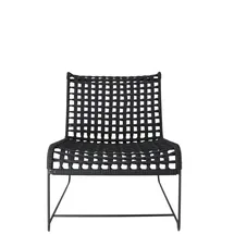 JAN KURTZ jankurtz Gartensessel 55 x 70 x 106 cm schwarz