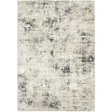 Dieter Knoll Vintage-Teppich Valdovara, Hellgrau, Dunkelgrau, Beige, Textil, Abstraktes, rechteckig, 160x230 cm, für Fußbodenheizung geeignet, pflegeleicht, Teppiche & Böden, Teppiche, Vintage-Teppiche