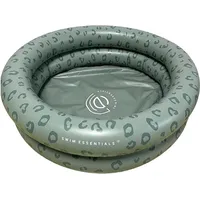 Swim Essentials Swimming Pool 60 cm Grün Leopard 60