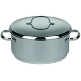 RIESS Cristall Kasserolle 16 cm silber