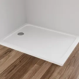 IMPTS Eckdusche mit Falttür links 120 x 90 cm Einscheibensicherheitsglas