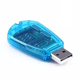SIM-Kartenleser, Hochgeschwindigkeits-Datenübertragung, Kopieren von SIM-Inhalten, Backup-SMS, Telefonbuch-Editor, Zugriff, ICQ, MSM auf Dem Computer