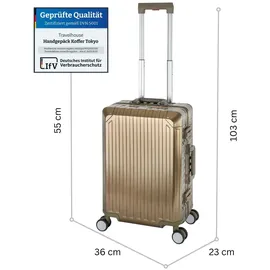 TRAVELHOUSE Tokyo 2-Rollen S Cabin 55 cm / 78 l gold