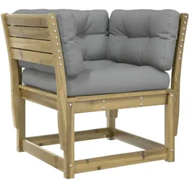 vidaXL Gartenstuhl 83 x 69 x 20 cm braun