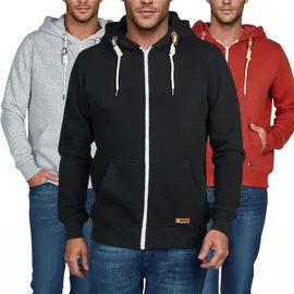 Riverso Sweatjacke RIVThilo in Schwarz L