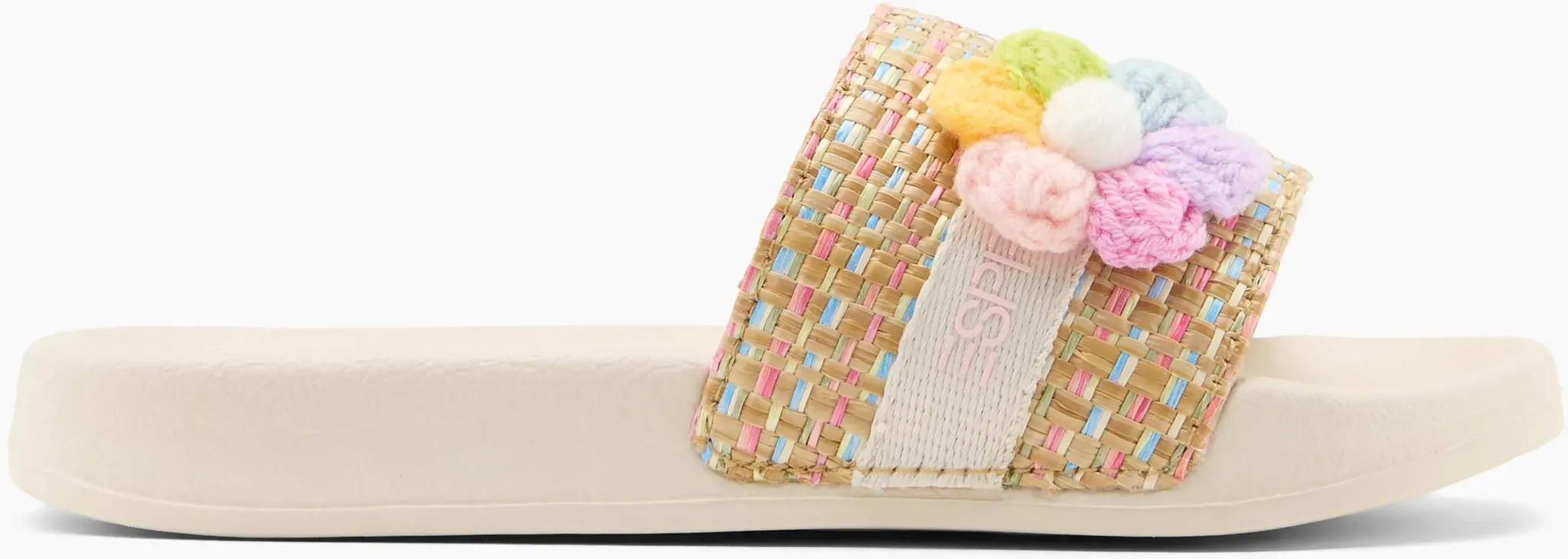 ESPRIT  Slides Creme, Kinder, Größe: 35, Material: Textil/EVA - ESPRIT  Slides Creme, Kinder, Größe: 35, Material: Textil/EVA - woman - Creme