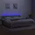 vidaXL Boxspringbett 200 x 200 cm Hellgrau
