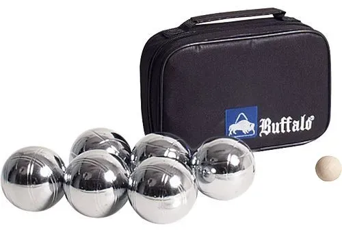 Boule-Set aus Metall | 6 Kugeln