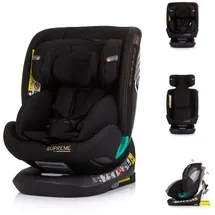 Chipolino i-Size Kindersitz Supreme (40-150 cm) verstellbar 360° drehbar Isofix schwarz