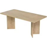 HANAH Home Linza 180 x 90 x 75 cm Honey Oak